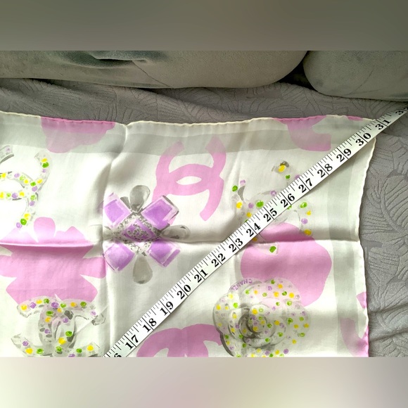 LOVELY AUTHENTIC CHANEL SCARF 💖💖 - Picture 6 of 8